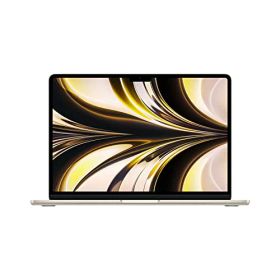 2022 13インチMacBook Air: 8コアCPUと8コアGPUを搭載したApple M2チップ, 256GB SSD - スターライト