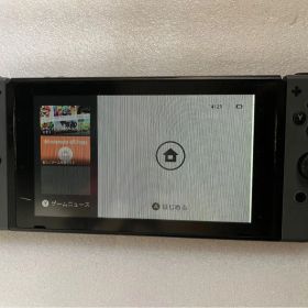 Nintendo Switch 本体 ブラックジャンク品液晶不良