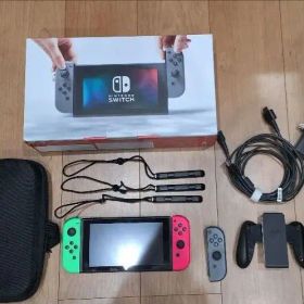 Nintendo Switch ネオンピンク/ネオングリーン 本体