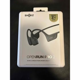SHOKZ イヤホン OPENRUN PRO 2 BLACK(ヘッドフォン/イヤフォン)