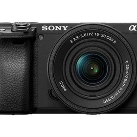 【ポイント10倍】 SONY デジタル一眼カメラ α6400 ILCE-6400K パワーズームレンズキット [ブラック] [タイプ：ミラーレス 画素数：2500万画素(総画素)/2420万画素(有効画素) 撮像素子：APS-C/23.5mm×15.6mm/CMOS 重量：359g] 【P10倍】