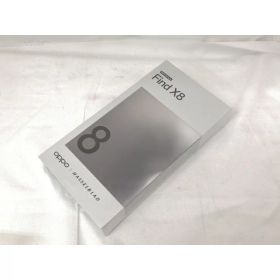 【未使用】Oppo 国内版 【SIMフリー】 OPPO Find X8 スペースブラック 16GB 512GB CPH2651【戸塚】保証期間3ヶ月