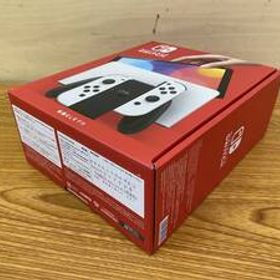 ほぼ未使用 任天堂◆Switch 有機ELモデル ホワイト 保証付◆HEG-S-KAAAA