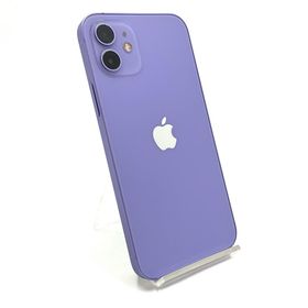 アップル(Apple)の【最速発送】Apple iPhone iPhone 12 128GB パープル SIMフリー【難有】(スマートフォン本体)