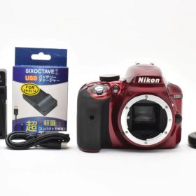 超美品 NIKON ニコン D3300 レッド H018