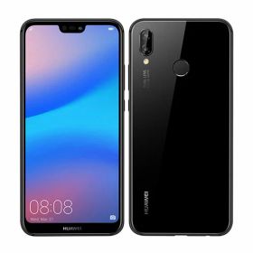 【中古】【安心保証】 HUAWEI P20 lite ANE-LX2J[32GB] SIMフリー ミッドナイトブラック