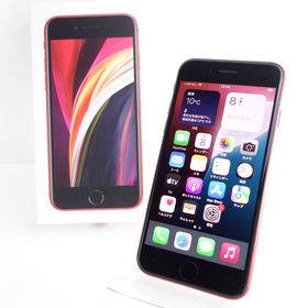 【SIMフリー】iPhoneSE2 64GB レッド 電池95％ Appleストア版