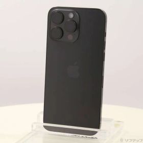 〔中古品〕 iPhone15 Pro Max 256GB ブラックチタニウム MU6P3J／A SIMフリー【344】