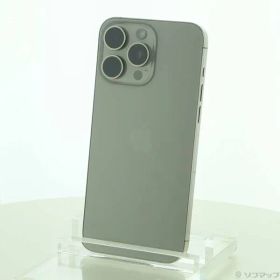 〔中古品〕 iPhone15 Pro Max 256GB ナチュラルチタニウム MU6R3J／A SIMフリー【344】