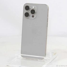 〔中古品〕 iPhone15 Pro Max 512GB ナチュラルチタニウム MU6W3J／A SIMフリー【344】