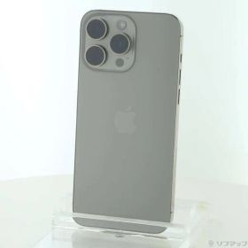 〔中古品〕 iPhone15 Pro Max 512GB ナチュラルチタニウム MU6W3J／A SIMフリー【258】
