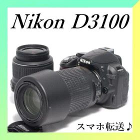 ✨Nikon D3100✨ダブルレンズ✨初心者✨W手ブレ補正✨一眼レフ