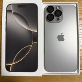 【新品同様】★iPhone 16promax ナチュラルチタニウム 256GBケース付き