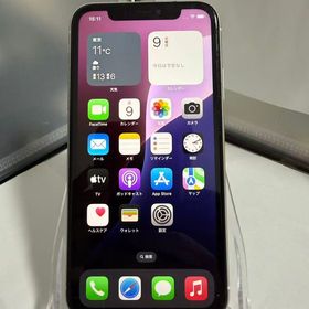 iPhone 11 64GB ホワイト FaceID不可 画面傷多数
