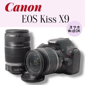 Canon EOS Kiss X9 ダブルレンズキット スマホ転送 Wi-Fi