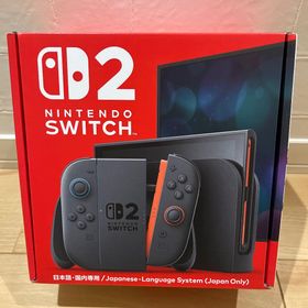 ニンテンドースイッチ(Nintendo Switch)の【新品】switch2 日本語対応 本体(家庭用ゲーム機本体)