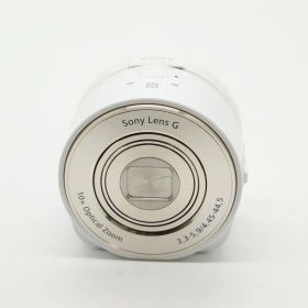 ■ほぼ新品■ SONY デジタルカメラ Cyber-shot レンズスタイルカメラ QX10 ホワイト DSC-QX10-W