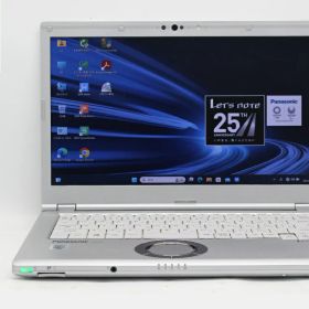 送料無料 あす楽対応 即日発送 中古良品 フルHD 14インチ Panasonic Let's note CF-LV9 Windows11 超高性能 第10世代Core i5-10310u 8GB 爆速NVMe式512GB-SSD カメラ 無線Wi-Fi6 リカバリ Office付 Win11【ノートパソコン 中古PC】（Windows10も対応可能 Win10）
