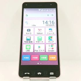 かんたんスマホ 705KC Y!mobile ライトピンク 送料無料 本体 c13519