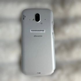 【良品中古】docomo F-52B 白本体 テレビアンテナケーブル・充電器付