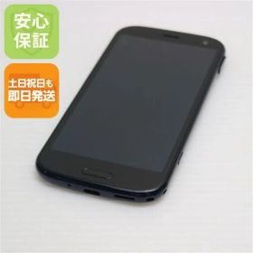 新品同様 F-52B らくらくスマートフォン ネイビー スマホ 白ロム 本体 即日発送 土日祝発送OK あすつく 04000 SIMロック解除済み