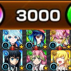 ✩所持オーブ3000個 マサムネ ネオ ヤクモ 忍野忍✩ | モンストのアカウントデータ、RMTの販売・買取一覧