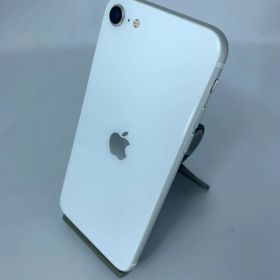 【中古・バッテリー劣化・画面キズ有】iPhone SE(2020) 64GB ホワイト simロック解除済