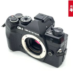 【中古】 【良品】 OM SYSTEM OM-5 Mark II ボディ ブラック 【ミラーレス一眼】 【6ヶ月保証】