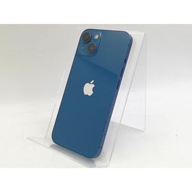 【中古】Apple 楽天モバイル 【SIMフリー】 iPhone 13 256GB ブルー MLNM3J/A【大宮東口】保証期間１ヶ月【ランクA】
