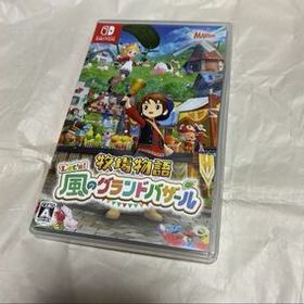 美品 マーベラス 牧場物語 Let's！風のグランドバザール Switch ゲームソフト 牧場物語