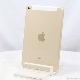 〔中古〕Apple(アップル) iPad mini 4 16GB ゴールド MK712J／A docomoロック解除SIMフリー〔377-ud〕