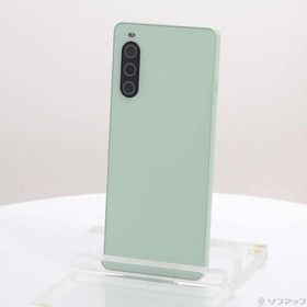 〔中古〕SONY(ソニー) Xperia 10 V 128GB セージグリーン XQDC44 楽天 SIMフリー〔349-ud〕