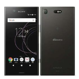 【中古】 SO-02K Xperia XZ1 Compact ブラック SIMフリー 本体 ドコモ スマホ ahamo対応 アハモ ソニー エクスぺリア【送料無料】 so02kbk7mtm