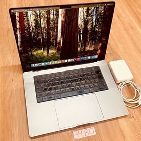 【動作確認済】 MacBook pro 16インチ 2021 Apple M1 pro 32GB 1TB 動画編集可 カメラ内蔵 ノートPC SSD搭載 macOSインストール済 【3980】