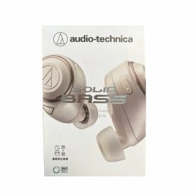 【新品】audio-technica オーディオテクニカ 完全ワイヤレスイヤホン ATH-CKS50TW-BG ベージュ
