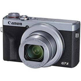 【中古】（新古品） Canon コンパクトデジタルカメラ PowerShot G7 X Mark III シルバー 1.0型センサー/F1.8レンズ/光学4.2倍ズーム PSG7XMARKIIISL