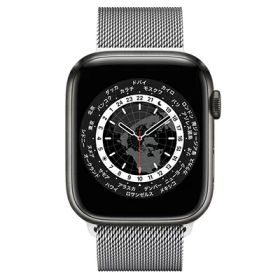 Apple Apple Watch Edition Series7 45mm GPS+Cellularモデル ML8X3J/A+ML783FE/A A2478【スペースブラックチタニウムケース/シルバーミラネーゼループ】 [中古] 【当社6ヶ月保証】 イオシス