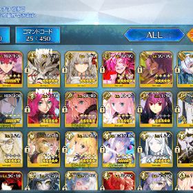 FGO(モルガンなど宝具Lv2所持)引退垢