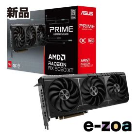 ASUS エイスース Prime Radeon RX 9060 XT 16GB GDDR6 OC Edition グラフィックボード 転送不可 PRIME-RX9060XT-O16G (2653620)