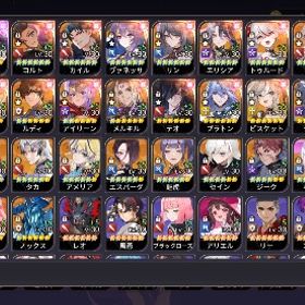 強キャラ揃ってます | セナリバ(セブンナイツ Re:BIRTH)のアカウントデータ、RMTの販売・買取一覧