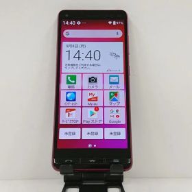 BASIO4 KYV47 au ワインレッド 送料無料 本体 c14367