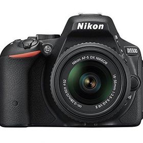 Nikon デジタル一眼レフカメラ D5500 18-55 VRII レンズキット ブラック 2416万画素 3.2型液晶 タッチパネル D5500LK18-55BK