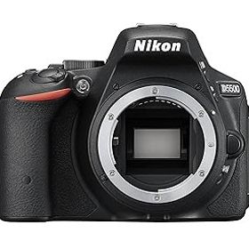 【中古】(非常に良い)Nikon デジタル一眼レフカメラ D5500 ボディー ブラック 2416万画素 3.2型液晶 タッチパネル D5500BK