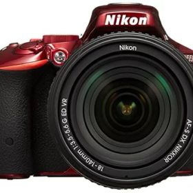 【中古】 Nikon デジタル一眼レフカメラ D5500 18-140 VR レンズキット レッド 2416万画素 3.2型液晶 タッチパネル D5500LK18-140RD