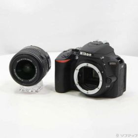 【中古】Nikon(ニコン) NIKON D5500 18-55 VRII レンズキット ブラック 【295-ud】
