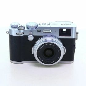【中古】 (フジフイルム) FUJIFILM X100F シルバー【中古カメラ コンパクトデジカメ】 ランク：B
