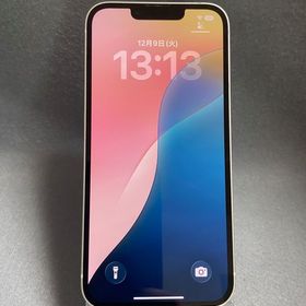 美品 国内版 SIMフリー iPhone13 256GB スターライト色