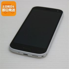 新品同様 F-52B らくらくスマートフォン ホワイト スマホ 白ロム 本体 即日発送 土日祝発送OK あすつく SIMロック解除済み