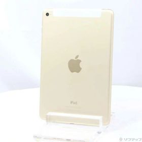 【中古】Apple(アップル) iPad mini 4 64GB ゴールド MK752J／A SIMフリー 【344-ud】