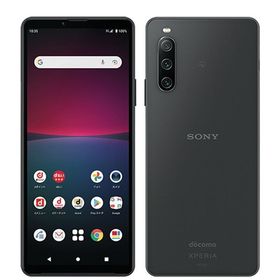 【中古】 SO-52C Xperia 10 IV ブラック so52cbk7mtm